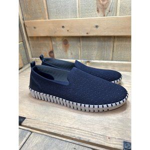 Skechers Blue Memory Foam Slip On Comfort Shoes Womens US8 100148